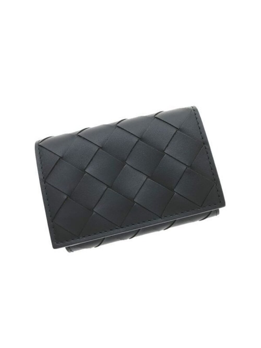 Bottega Veneta Intrecciato Trifold Wallet